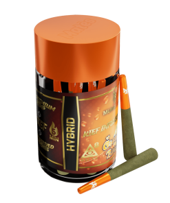 ORANGE BURST HYBRID | DELTA 8 5 PRE-ROLLS