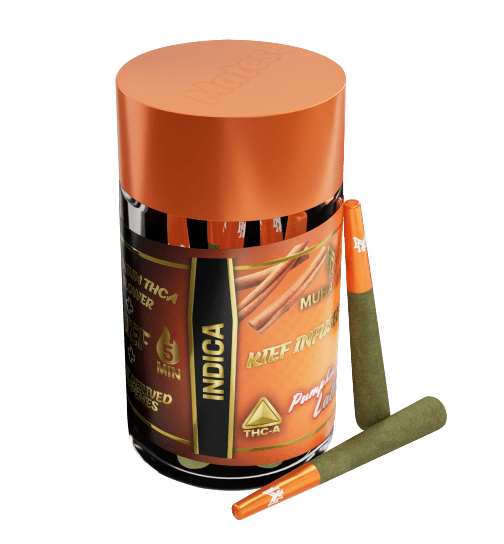 PUMPKIN SPICE LATTE INDICA | THC-A 5 JOINTS
