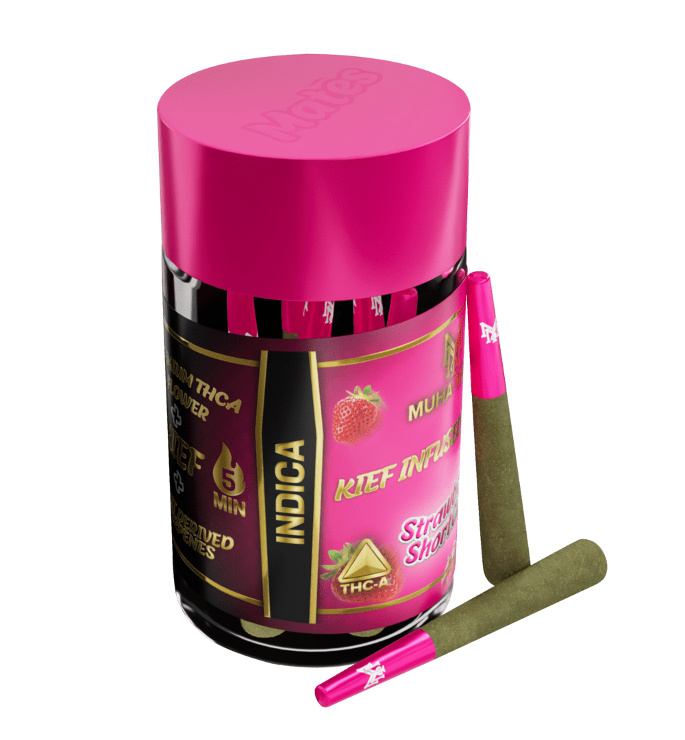 STRAWBERRY SHORTCAKE INDICA | THC-A 5 JOINTS
