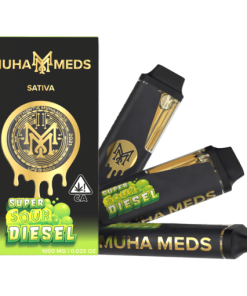 Alternative view of MUHA MEDS SUPER SOUR DIESEL 2G DISPOSABLE | SATIVA - Muha Meds