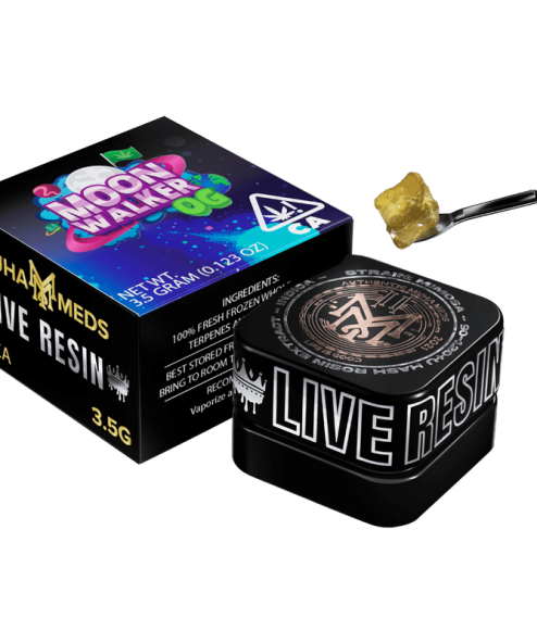 MUHA MEDS MOON WALKER 3.5 GRAMS LIVE RESIN | INDICA