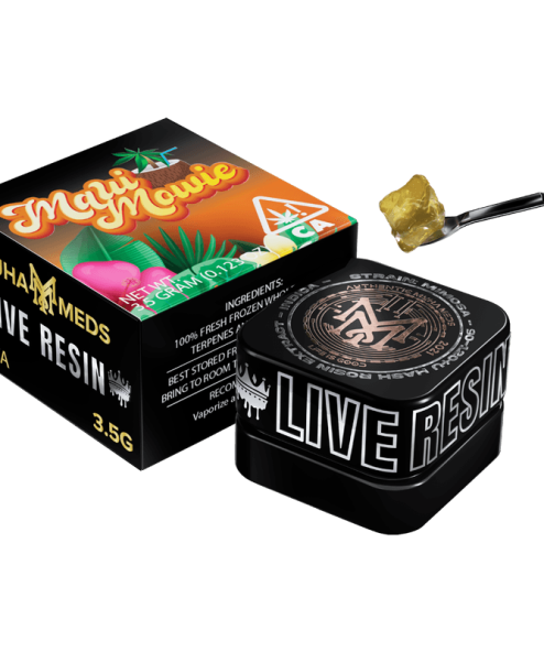 MUHA MEDS MAUI WOWIE 3.5 GRAMS LIVE RESIN | SATIVA