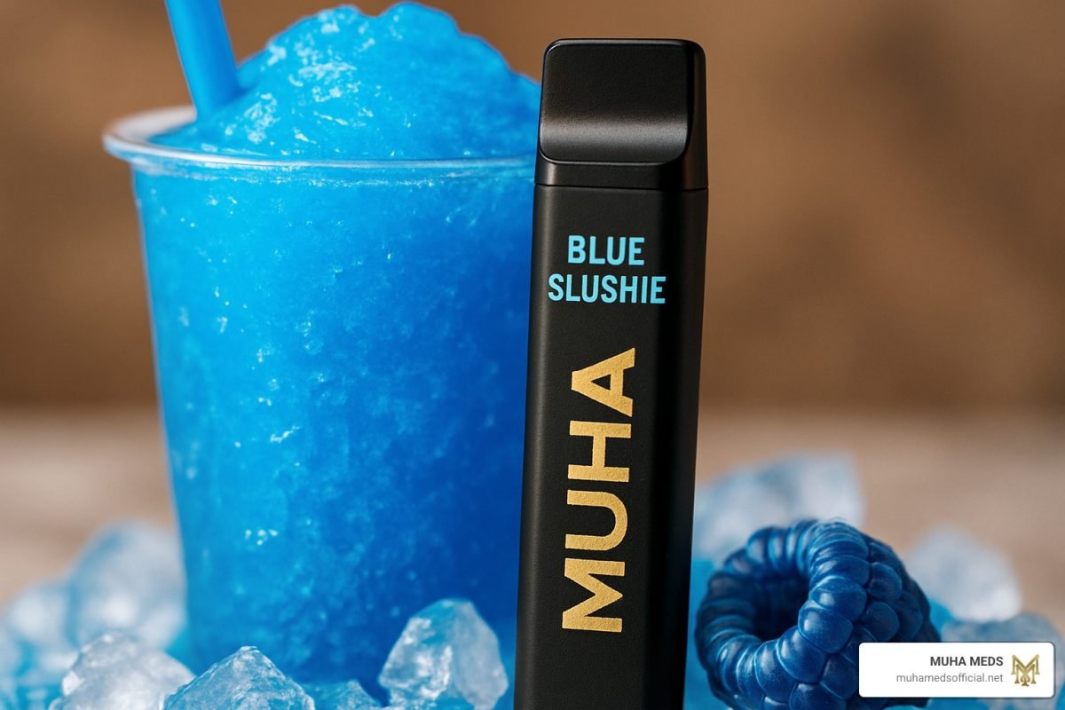 blue slushie muha